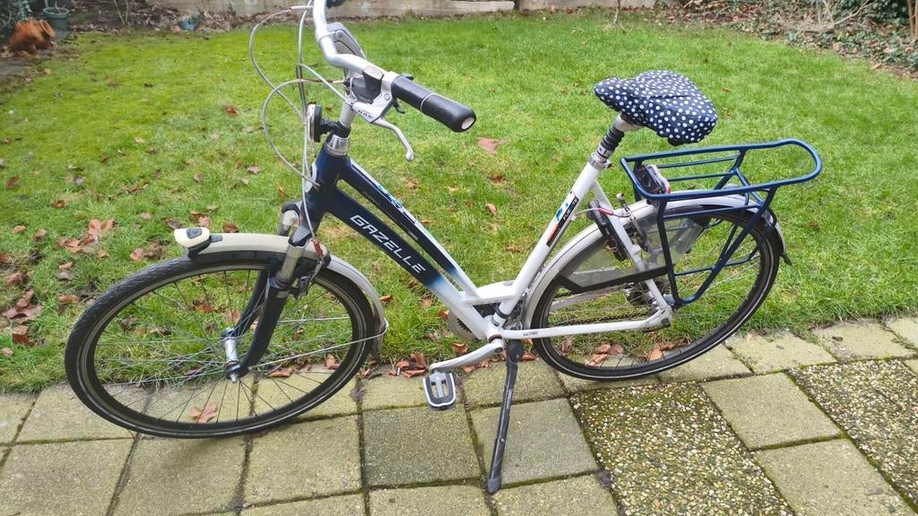Gazelle damesfiets, Fietsen en Brommers, Fietsen | Dames | Damesfietsen, Ophalen, Gebruikt, Gazelle