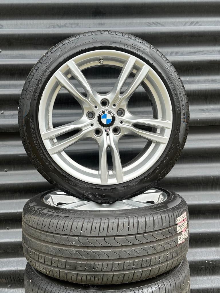 18” Orig Bmw Styl 400M F30 F31 F36 F32 Velgen Zgan Banden, Ophalen, 18 inch, Nieuw, Band(en)
