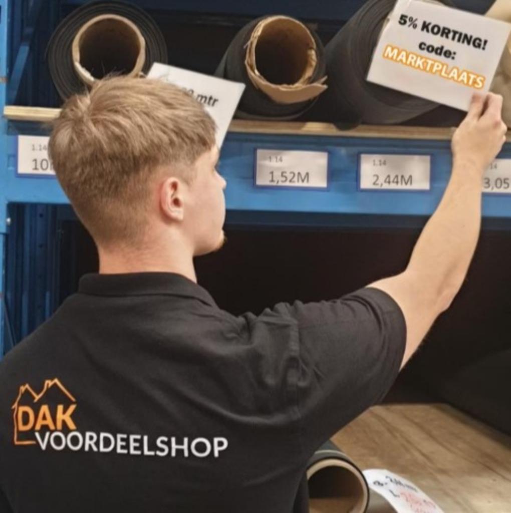 NERGENS GOEDKOPER contactlijm va €15,79 snelle levering, Zwart, Nieuw, Ophalen of Verzenden, 15 m² of meer