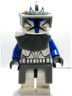 Lego Star Wars Captain Rex (phase 1) sw0194, Ophalen of Verzenden, Gebruikt, Losse stenen, Lego