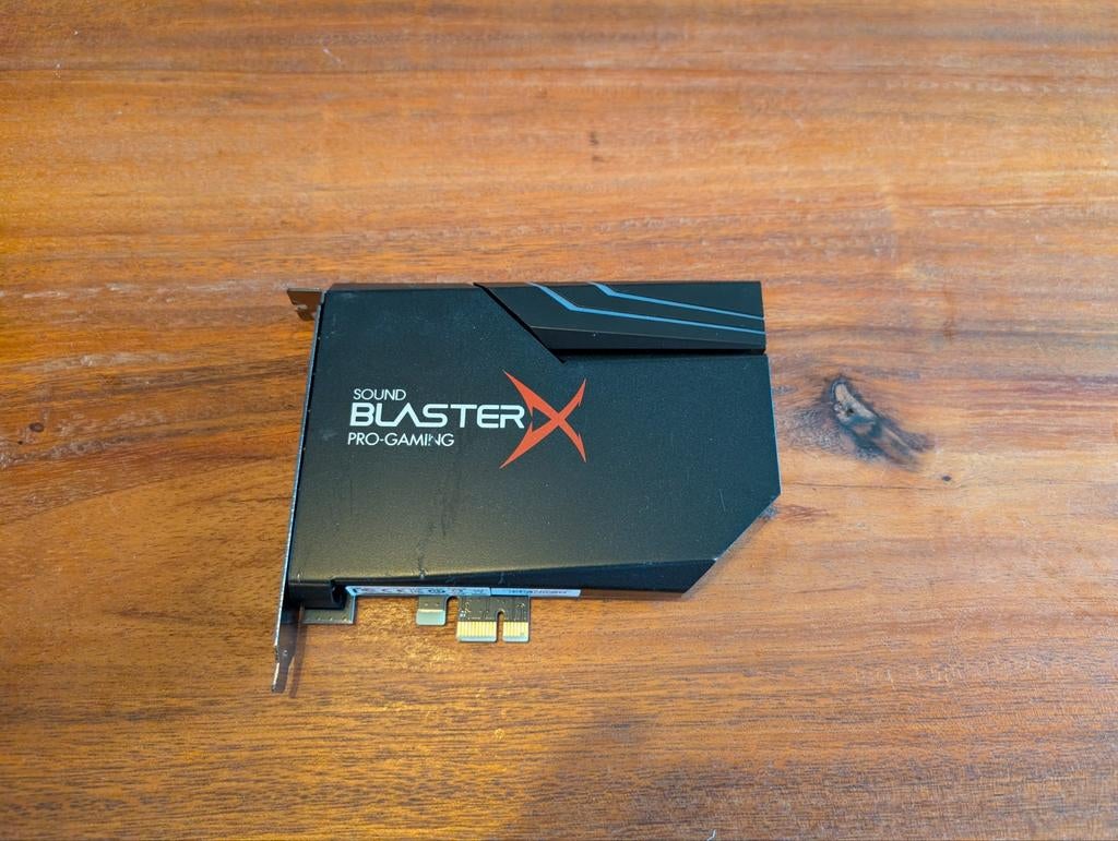Creative Labs Sound BlasterX AE-5 Plus, Ophalen, Zo goed als nieuw, Intern, Creative
