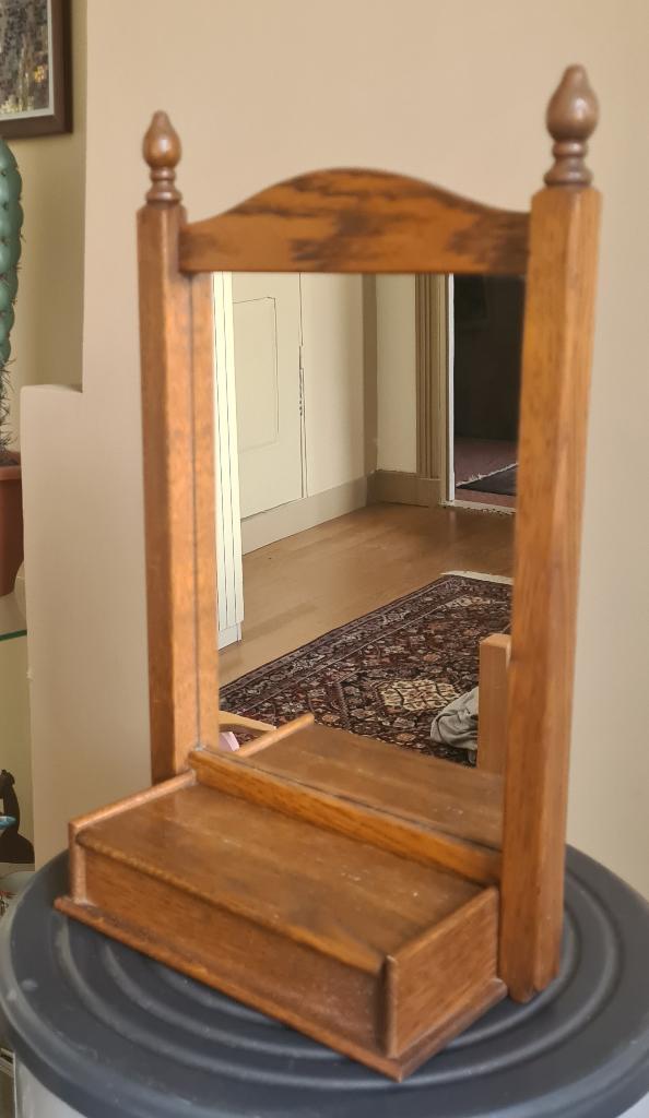 Vintage Wooden Wall Cabinet, Antiek en Kunst, Antiek | Meubels | Kasten, Ophalen of Verzenden
