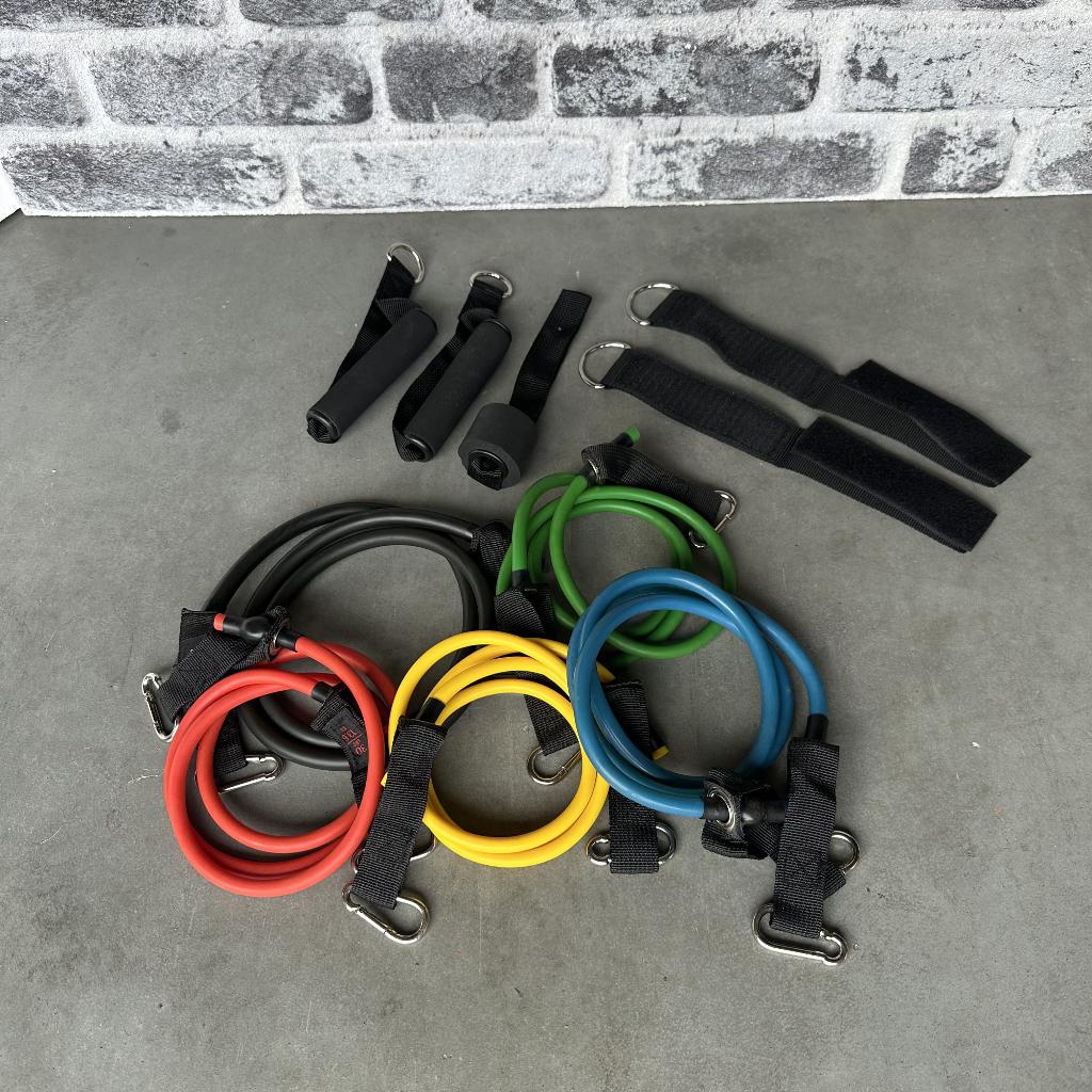 KRAKEN Tube Set, Sport en Fitness, Fitnessmaterialen, Nieuw, Weerstandband, Armen, Benen, Borst, Buik, Rug, Ophalen