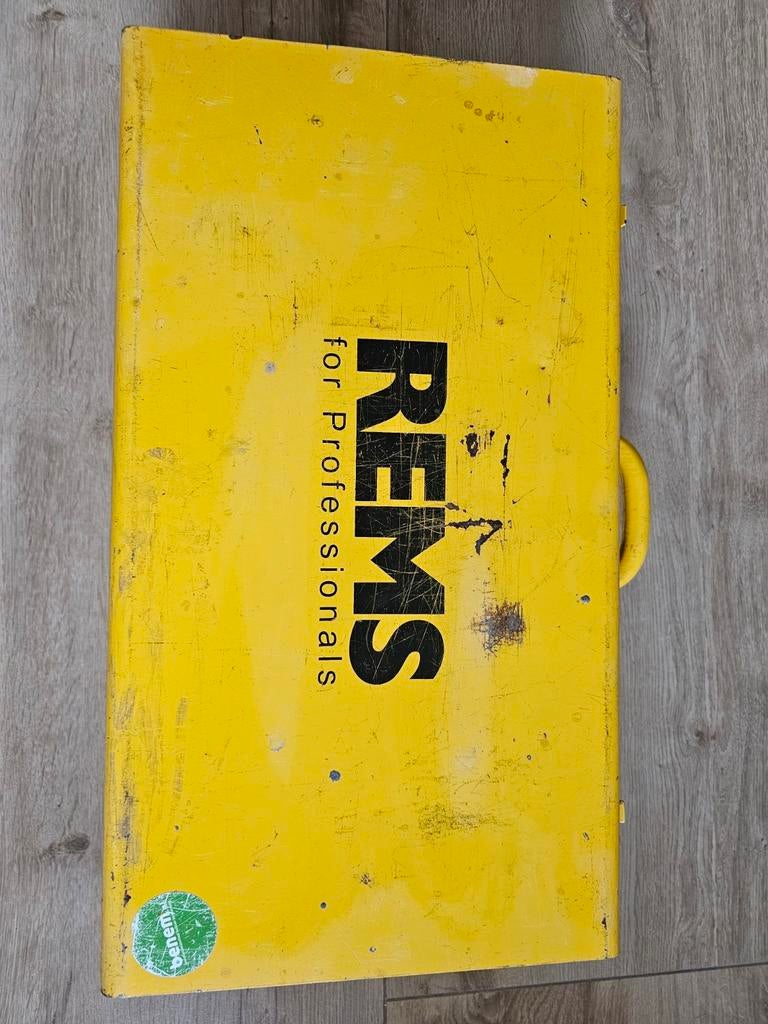 REMS Accu-Press Acc Gereedschapset, Doe-het-zelf en Verbouw, Gereedschap | Handgereedschap, Ophalen of Verzenden, Gebruikt