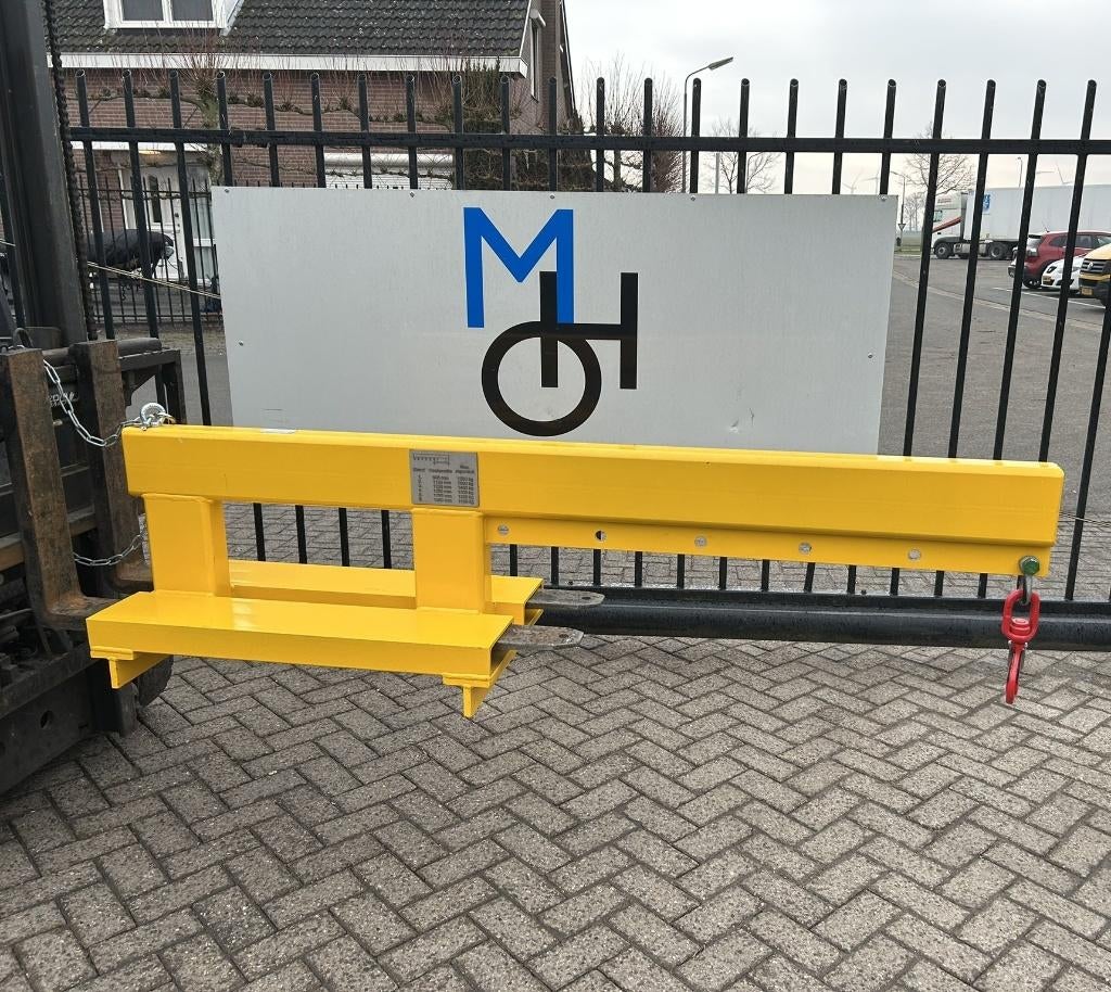 Heftruck kraanarm/lastarm/hijsjip/jip 1950KG ZGAN, Ophalen, Zo goed als nieuw