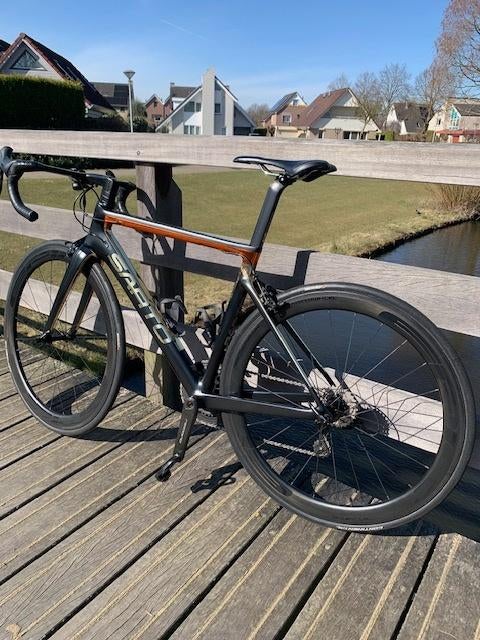 Sarto (Lampo) Campagnolo Record(12 speed) Prijs €1990,-, Fietsen en Brommers, Fietsen | Racefietsen, Zo goed als nieuw, Overige merken