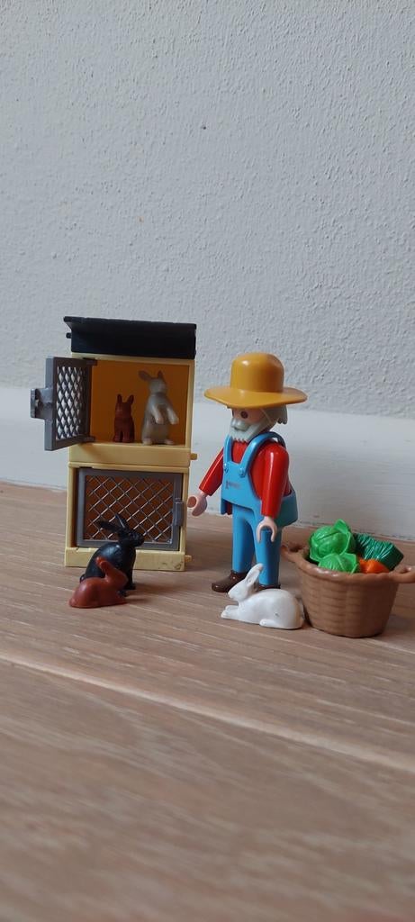 Konijnenhok playmobil, Ophalen of Verzenden, Zo goed als nieuw