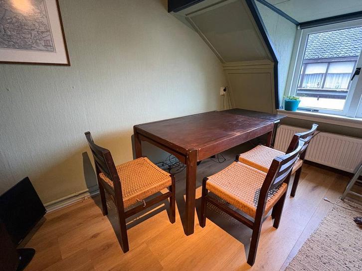 Vintage Fristho Franeker tafel - Arnold Merckx, Ophalen, Gebruikt, 4 tot 6 stoelen