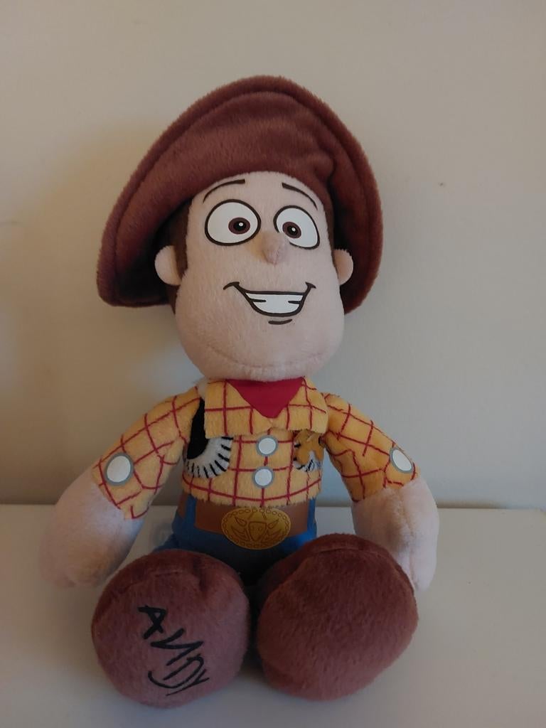 Woody Toy Story knuffel van AH. Circa 31 cm, Ophalen of Verzenden, Zo goed als nieuw