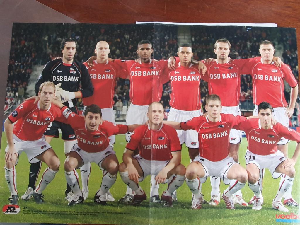 Poster AZ, Verzamelen, Ophalen of Verzenden, Zo goed als nieuw, AZ, Poster, Plaatje of Sticker