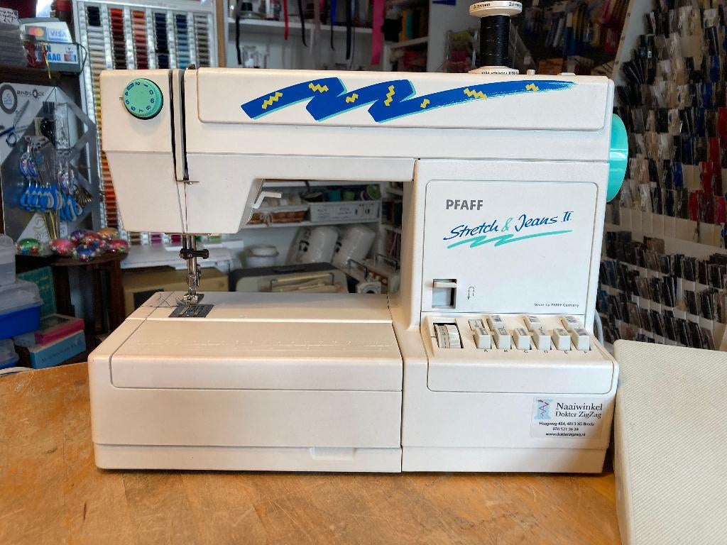 Pfaff Stretch & Jeans naaimachine, Duitsland, Ophalen of Verzenden, Pfaff, Gebruikt