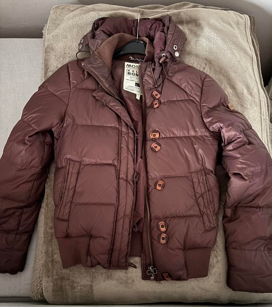 Moscow jas -burgundy, Ophalen, Gedragen, Overige maten, Paars