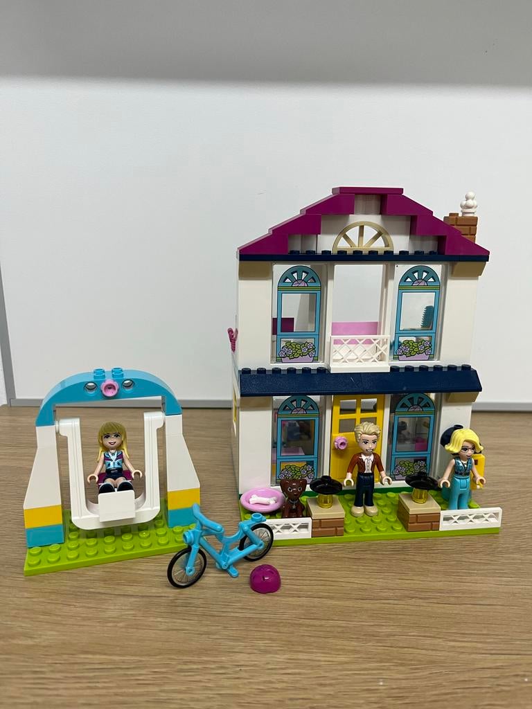 Lego Friends 41398 Stephanies Huis Compleet, Ophalen of Verzenden, Gebruikt, Complete set, Lego