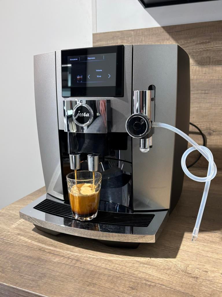 Jura Koffiemachine - Espresso, Koffie, Americano, Afneembaar waterreservoir, Gebruikt, 10 kopjes of meer, Koffiemachine