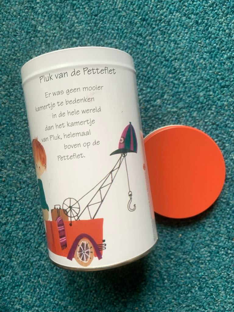 Blik Douwe Egberts Pluk van de Petteflet nieuw, Verzamelen, Blikken, Ophalen of Verzenden, Nieuw, Koffie, Douwe Egberts