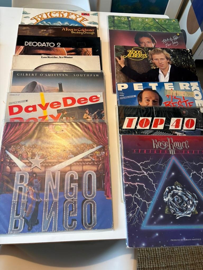 Setje van 37 lp's (veel jaren '70), Ophalen of Verzenden, Gebruikt, Overige formaten