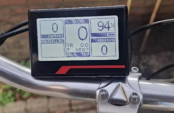 MC Multicycle Display inc bekabeling, Fietsen en Brommers, Algemeen, Overige typen, Ophalen of Verzenden, Zo goed als nieuw