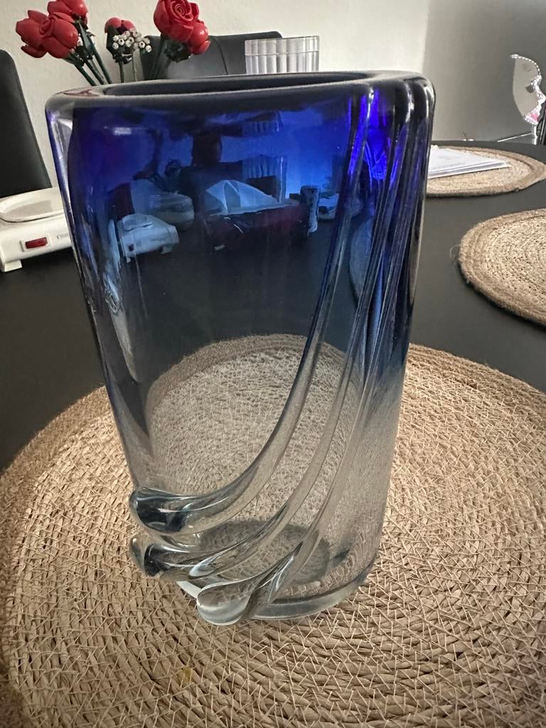 Italiaanse glazen vaas, Ophalen of Verzenden