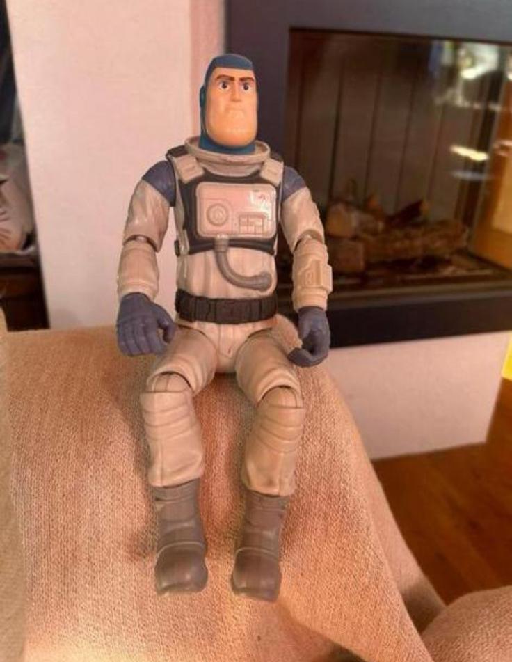 Buzz Lightyear Toy Story xl-01 pop, Ophalen of Verzenden, Overige figuren, Gebruikt, Beeldje of Figuurtje