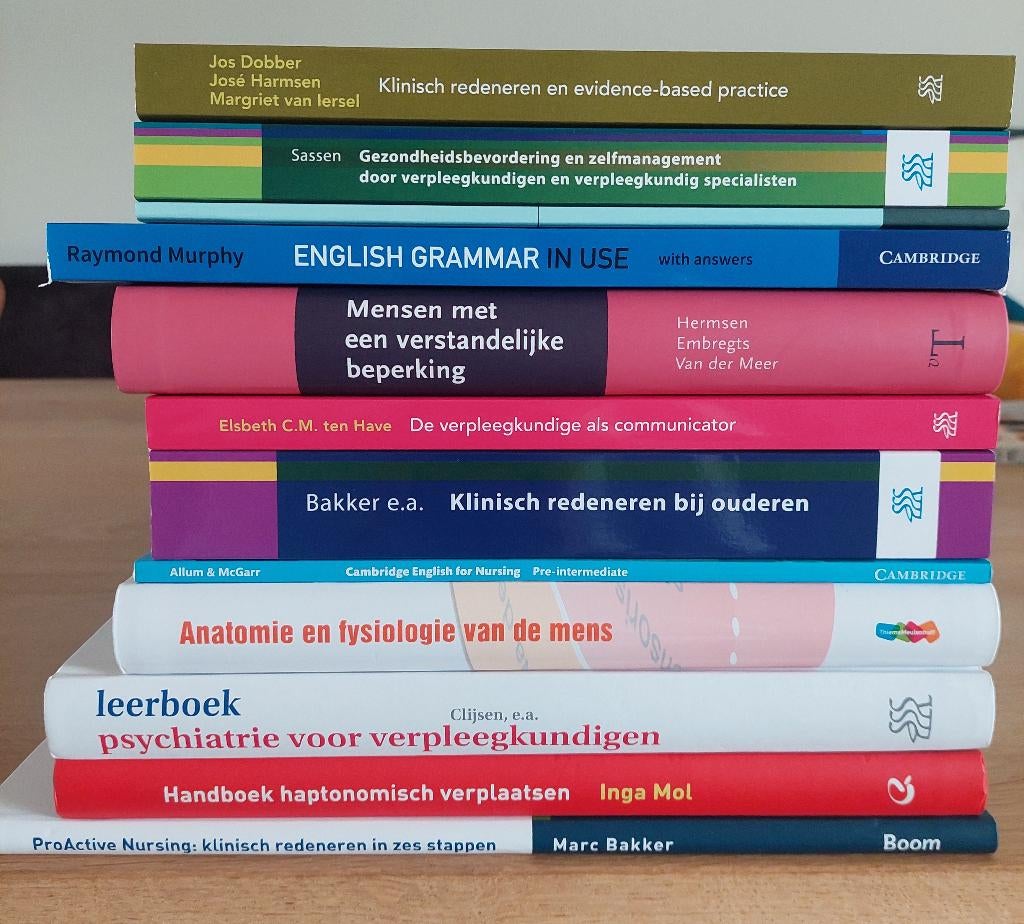 Studieboeken HBO-V Avans (Verpleegkunde), Boeken, Ophalen of Verzenden, Beta, Zo goed als nieuw, HBO