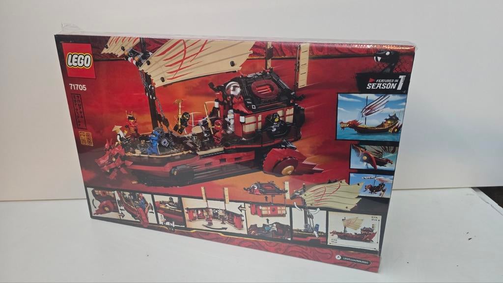 LEGO Ninjago Legacy Destiny's Bounty 71705 - Nieuw in doos, Ophalen, Nieuw, Complete set, Lego