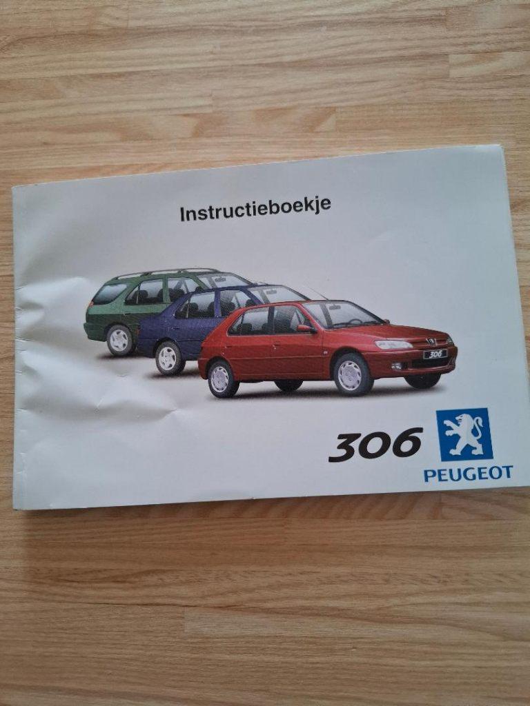 instructie boekje Peugeot 306, Ophalen