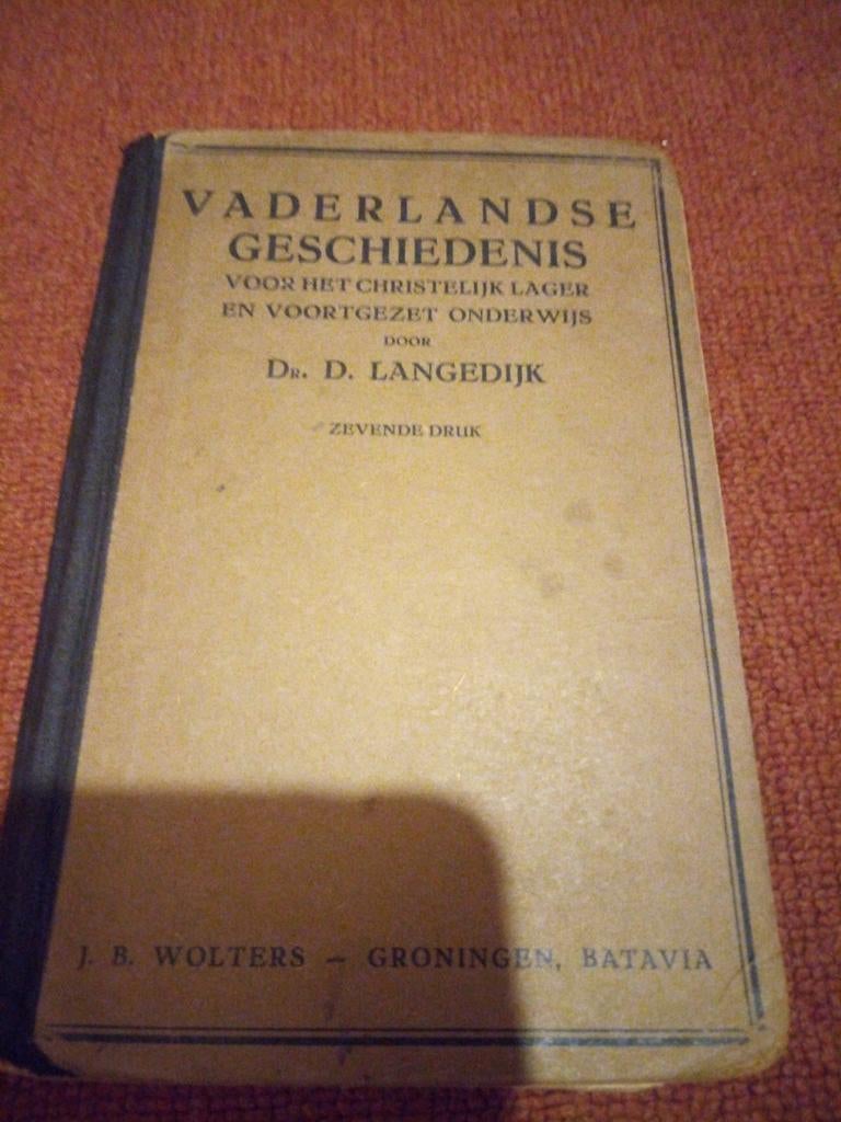Vaderlandse Geschiedenis - Dr. D. Langedijk, Verzenden
