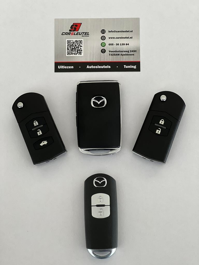 Mazda autosleutel alle types voorradig klaar terwijl u wacht, Ophalen of Verzenden, Nieuw, Mazda