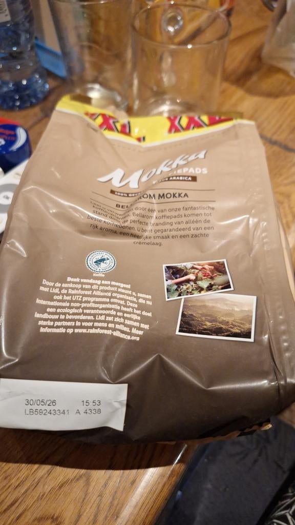 Koffiepads, Ophalen, Koffiemachine