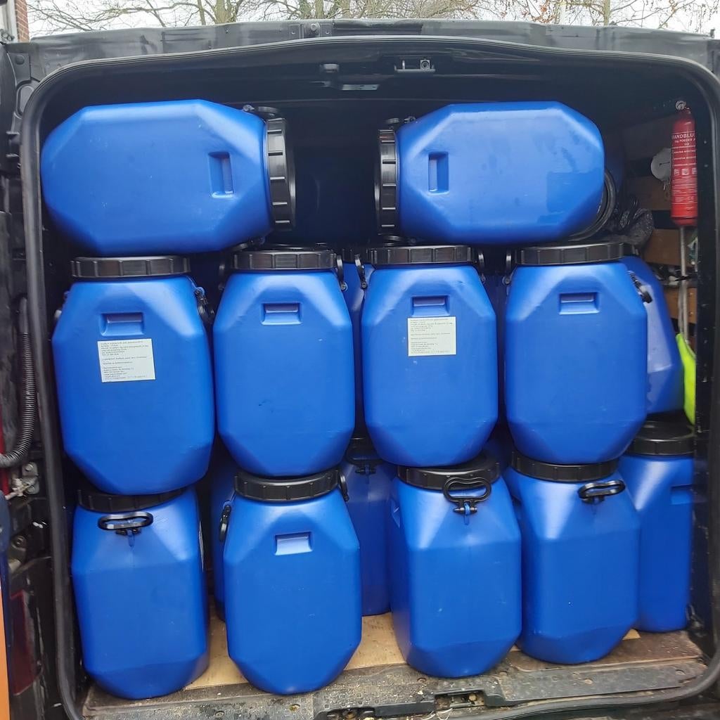 30L ton tonnen tonnetjes vat vaten vaatjes voerton, Ophalen