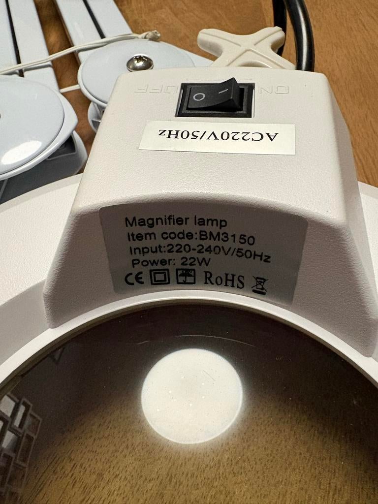 LED Loeplamp / Vergrootglas Lamp, Ophalen, Nieuw, Vergrootglas of Loep