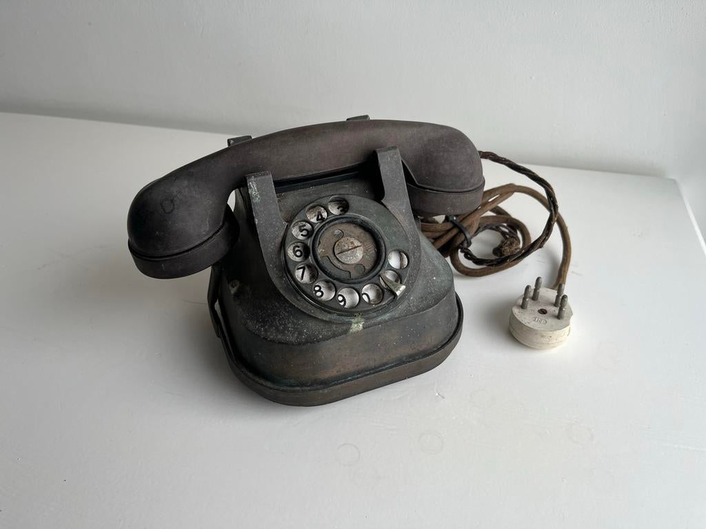 Vintage draaitelefoon, Antiek en Kunst, Ophalen of Verzenden
