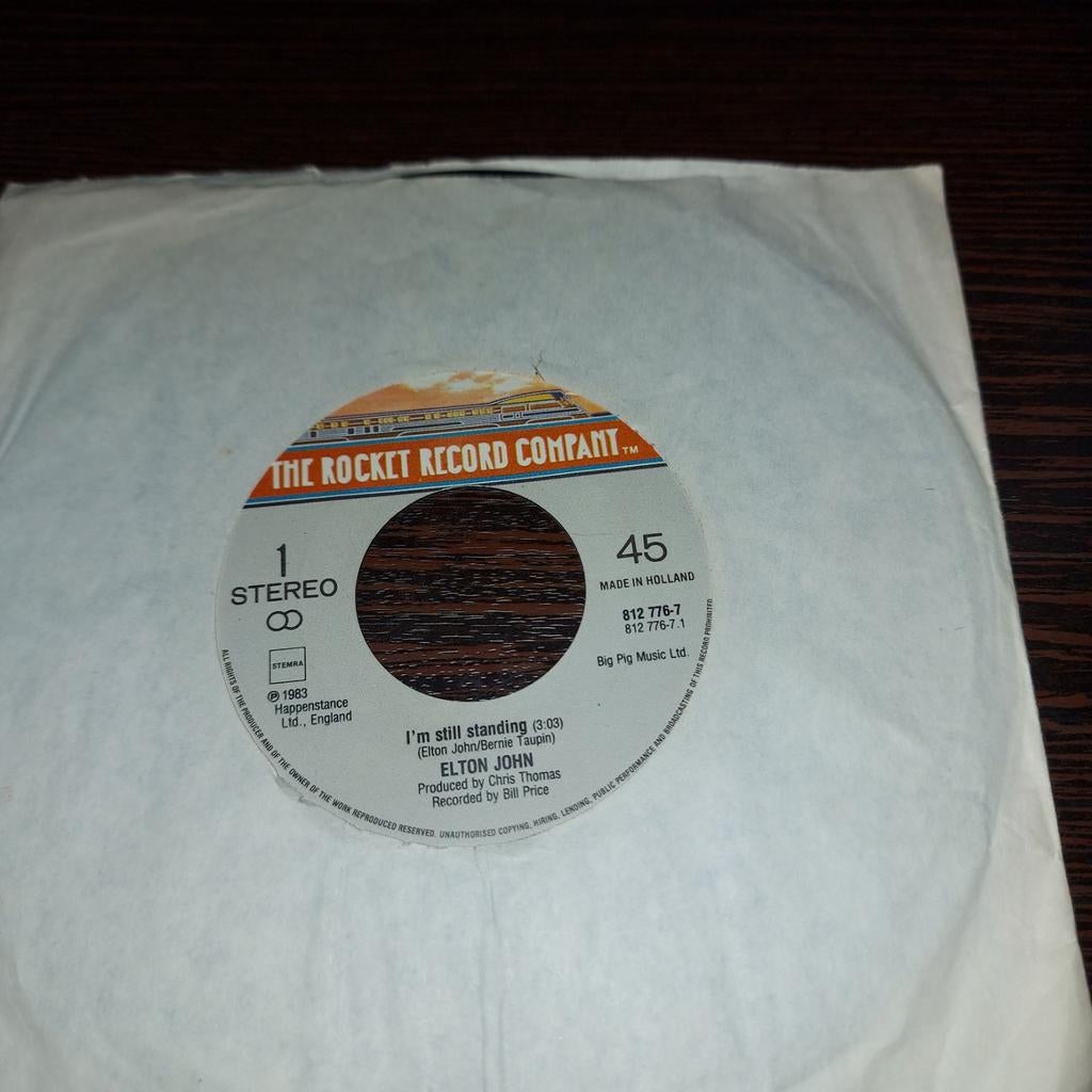Elton John  / i'm still standing, Cd's en Dvd's, Vinyl Singles, Ophalen of Verzenden, Gebruikt, Pop