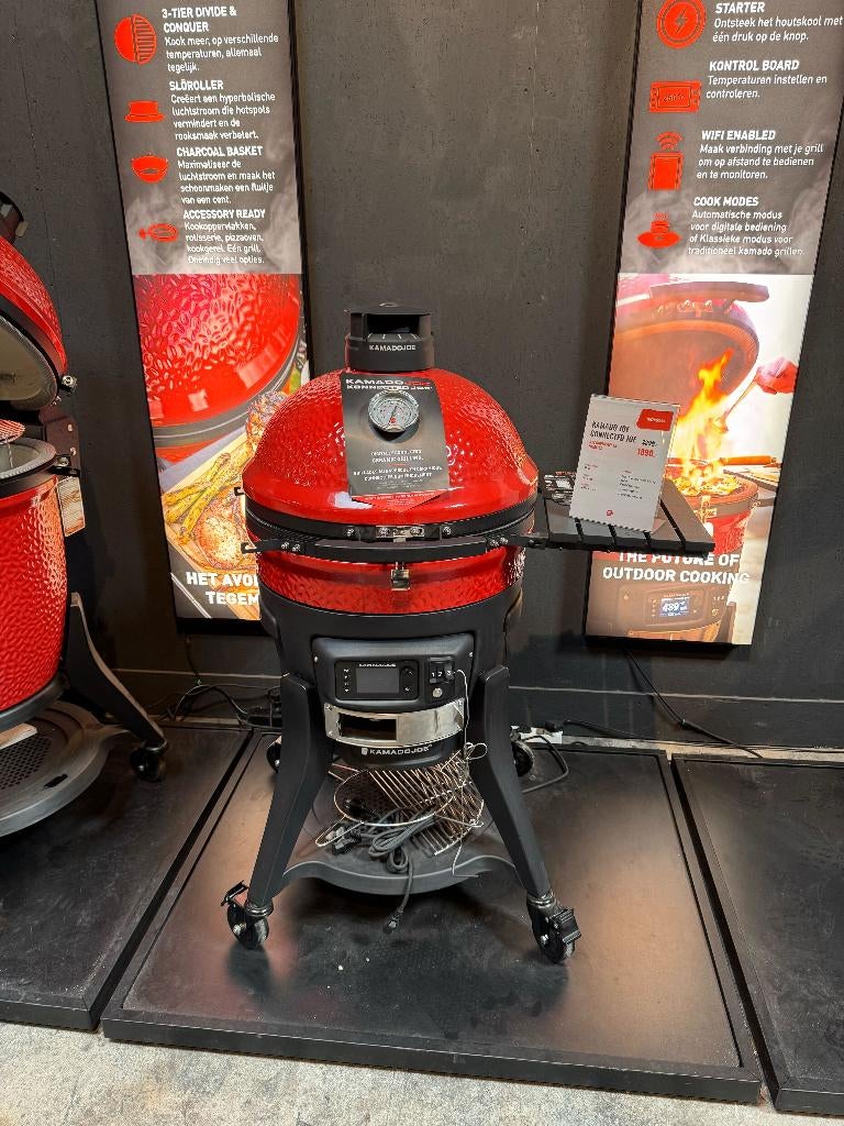 Kamado Joe Konnected Joe, Ophalen of Verzenden, Zo goed als nieuw, Kamado Joe