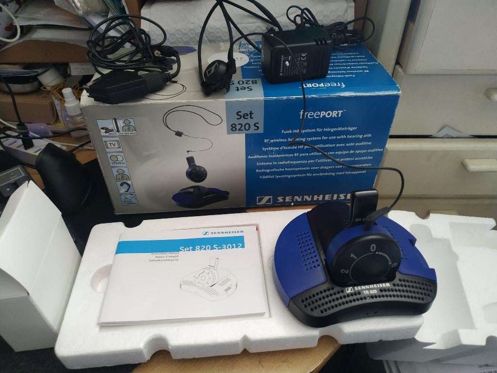 Sennheiser Set 820 S, Ophalen of Verzenden, Zo goed als nieuw, Sennheiser, Draadloos