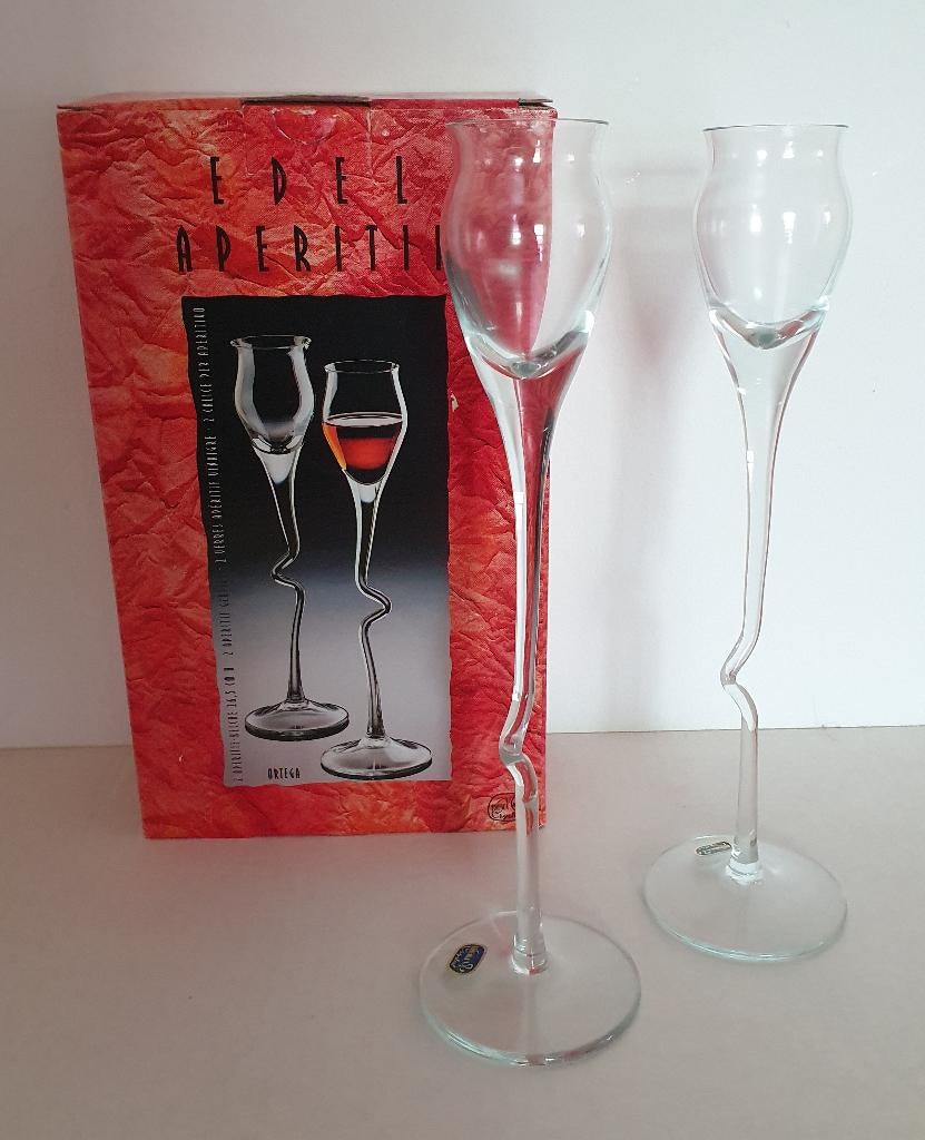 Set aperatiefglazen van Bohemia Crystal, Ophalen of Verzenden, Nieuw, Overige typen