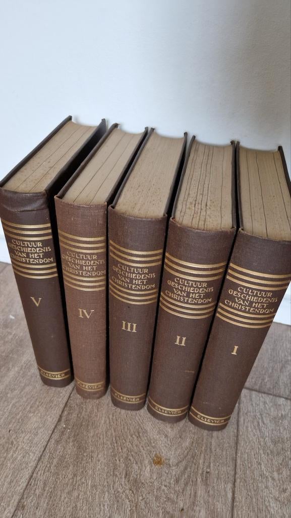 Cultuurgeschiedenis van het Christendom - Complete set 1948, Boeken, Gelezen, Ophalen of Verzenden, Prof. Dr. J. Waterink e.a. (Redactie)