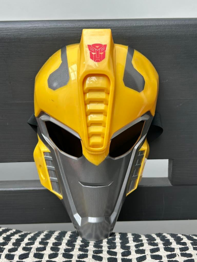 Bumblebee masker, Ophalen of Verzenden, Zo goed als nieuw, Feestartikel, Film of Tv