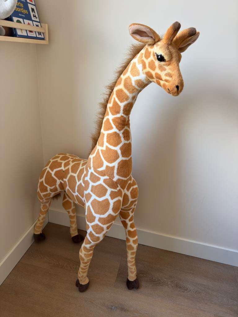 Grote giraf knuffel 135 cm, Ophalen, Zo goed als nieuw, Overige typen