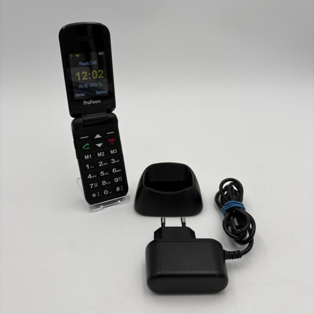 Profoon seniorentelefoon klaptelefoon PM-660 - Zgan, Ruilrijk, Zo goed als nieuw, Info@ruilrijk.nl, Neerstraat 60, 6041 KD Roermond