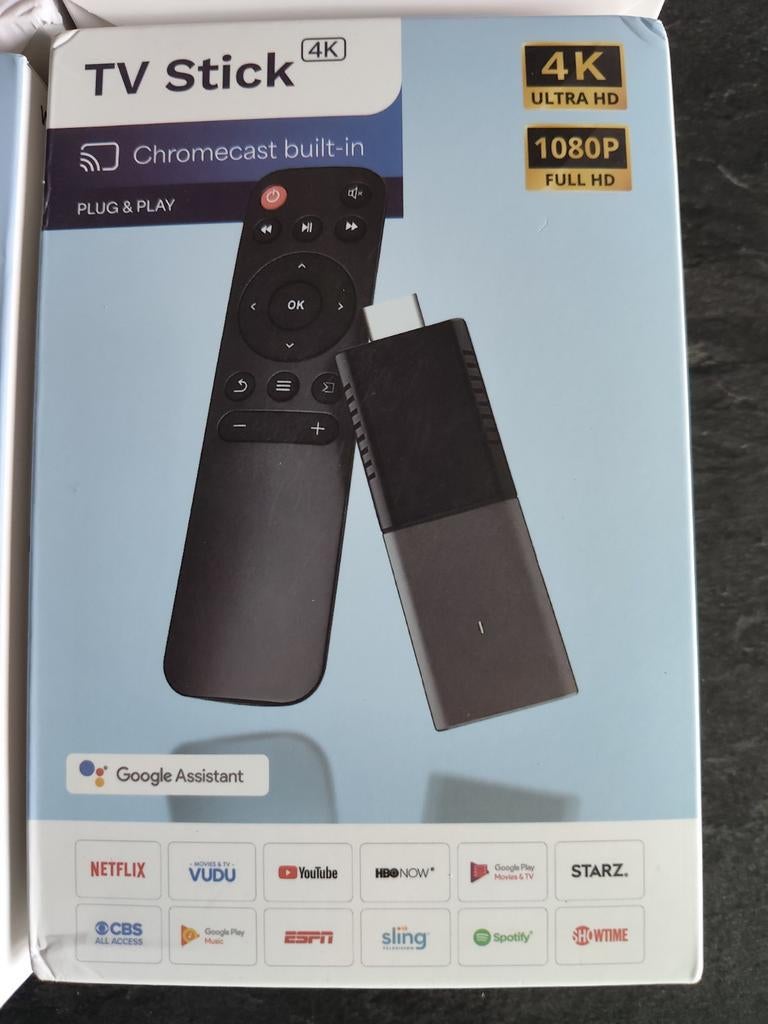 TV Stick 4K met Chromecast & Google Assistant, Ophalen of Verzenden, Nieuw, HDMI