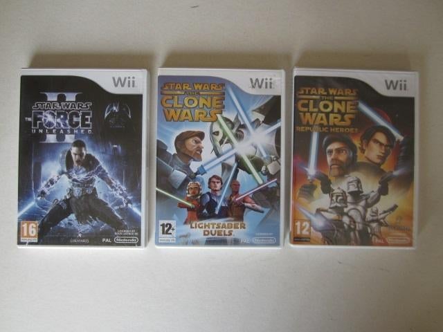 Star Wars Nintendo Wii, Avontuur en Actie, Ophalen of Verzenden, Zo goed als nieuw, 3 spelers of meer