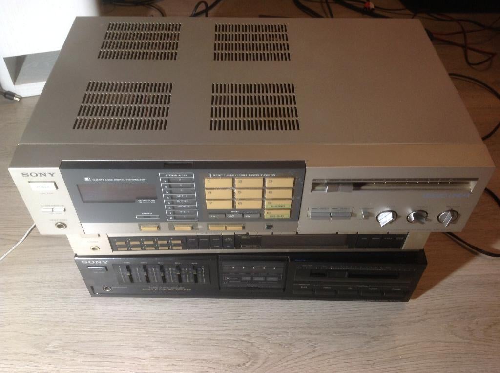 Sony STR-VX30L AM/FM Stereo Receiver (1982-85) + CD, Ophalen of Verzenden, Zo goed als nieuw, Sony, Minder dan 60 watt