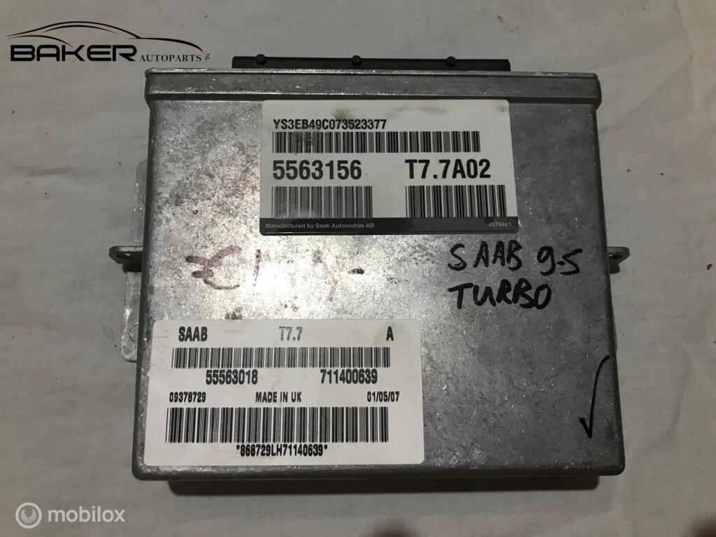 Inspuitcomputer Saab 9-5 ('97-'11) 55563018, Gebruikt, Ophalen of Verzenden, Saab, Saab