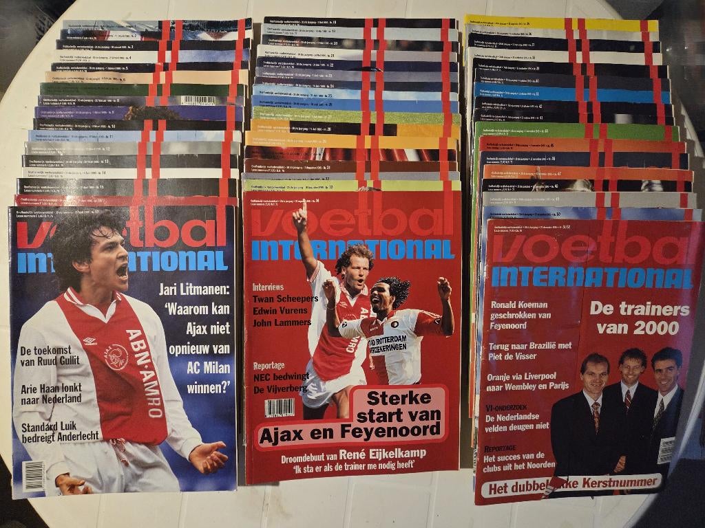 Voetbal International complete jaargangen 1992 - 2021, Ophalen of Verzenden, Gelezen, Sport en Vrije tijd