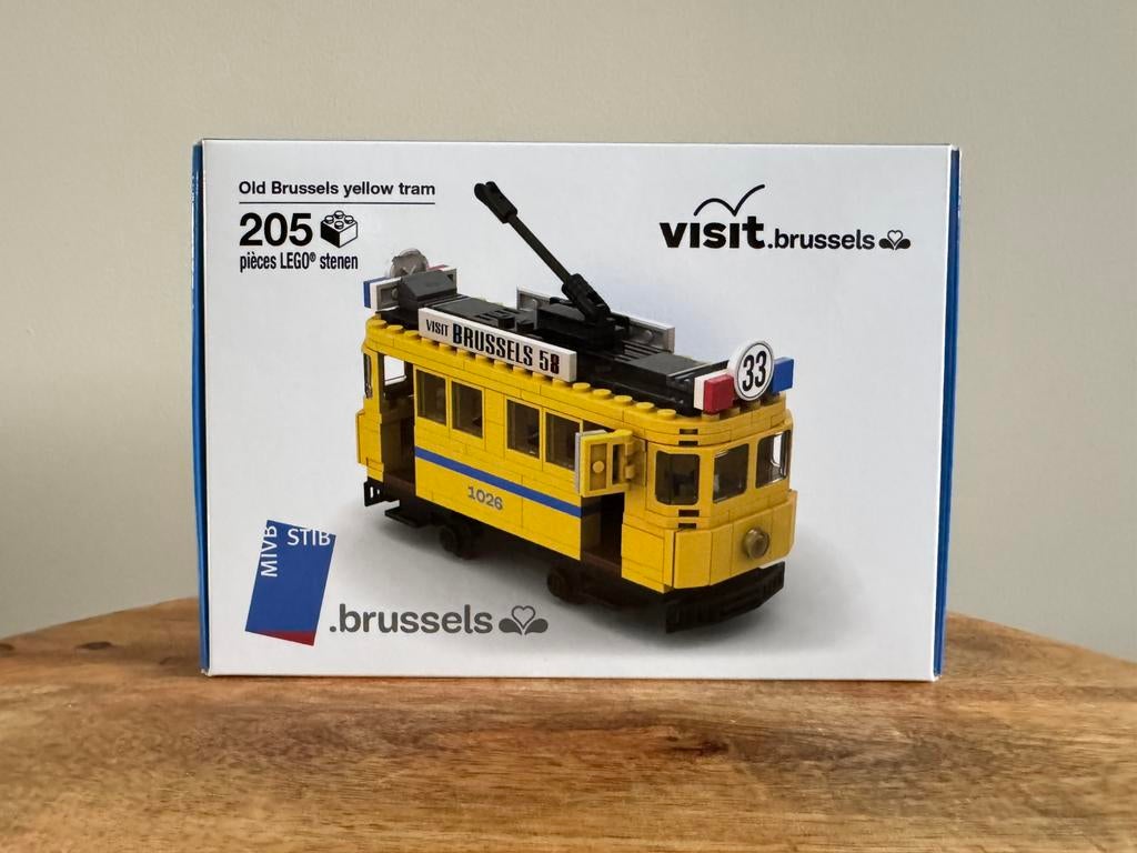 Exclusive: Lego tram Brussel Expo 1958 (nieuw), Ophalen of Verzenden, Nieuw, Complete set, Lego