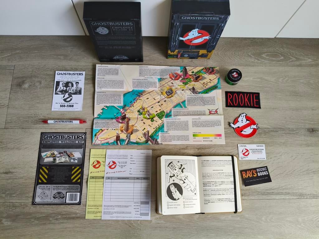** UNIEK ** Doctor Collector 2019 Ghostbusters Welcome kit, Ophalen of Verzenden, Zo goed als nieuw