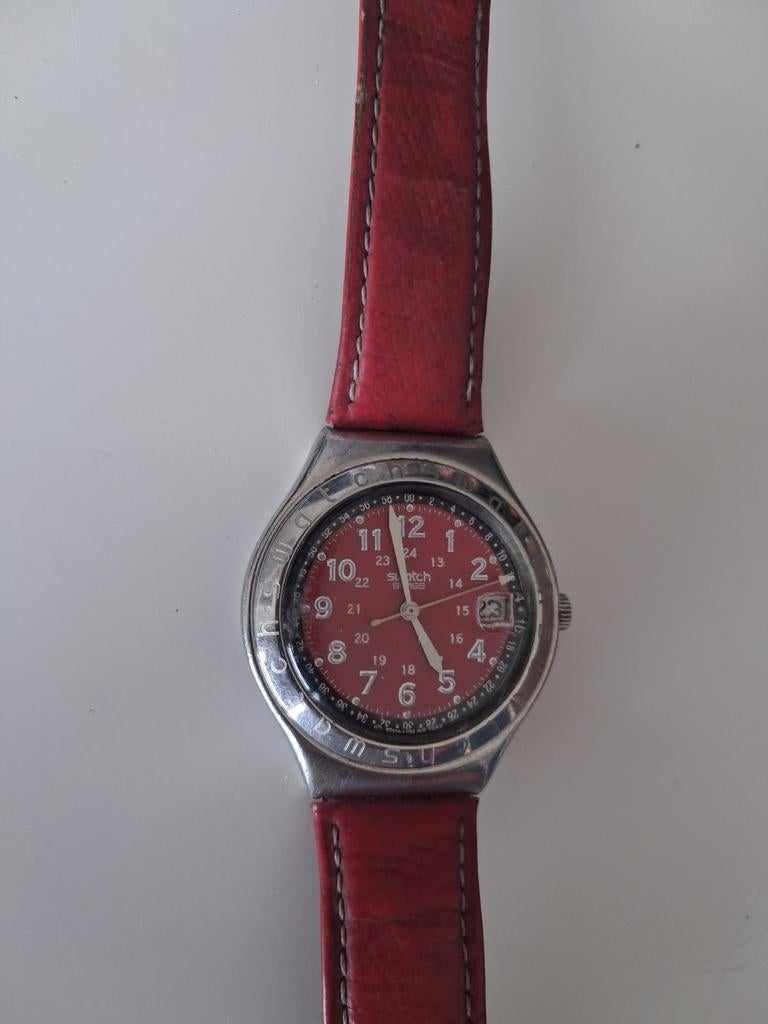 Swatch Happy Joe Red YGS408 vintage, Ophalen of Verzenden