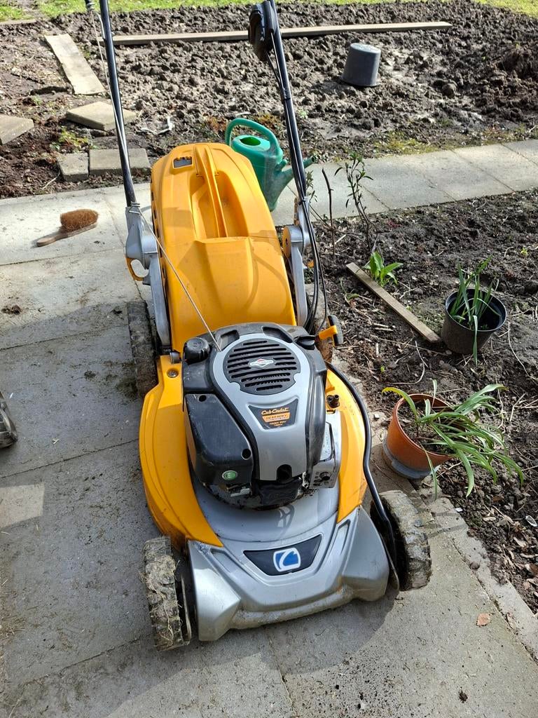 Benzine grasmaaier, Ophalen of Verzenden, Gebruikt