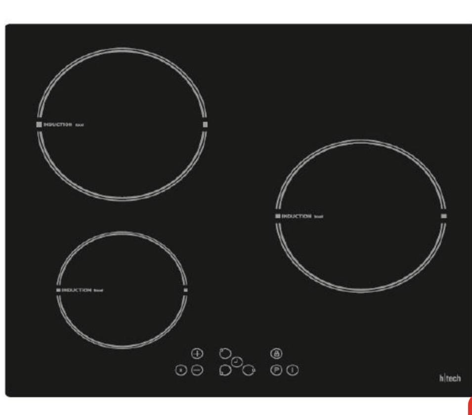 Hitech aeg inductie kookplaat inbouw 60 cm nieuw